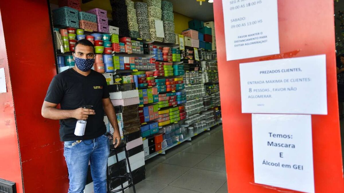 Comerciantes do DF se preparam para a retomada das atividades