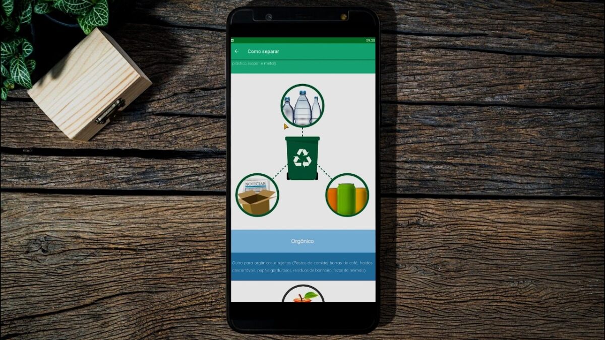 Aplicativo dá acesso a informações sobre coleta de resíduos