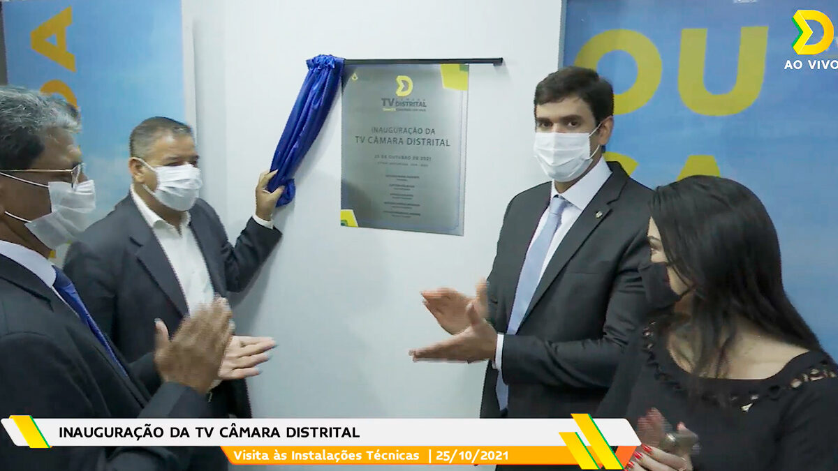 CLDF inaugura a TV Câmara Distrital, primeira emissora aberta do Legislativo local