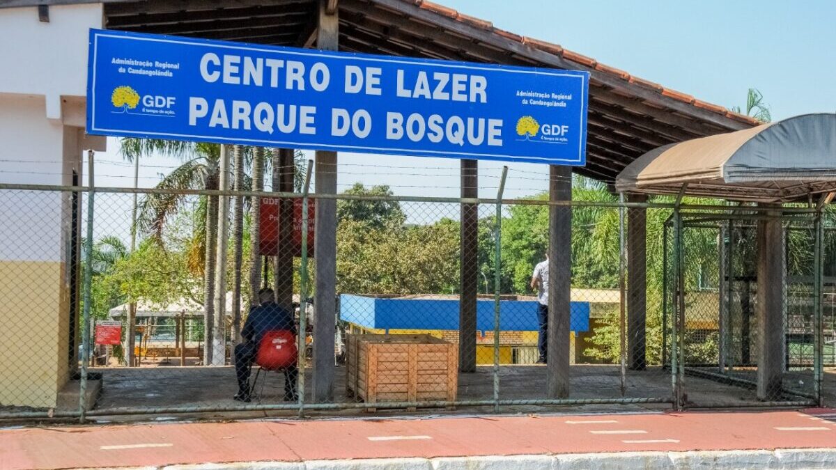 Uma Praça do Bosque reformada para a Candangolândia