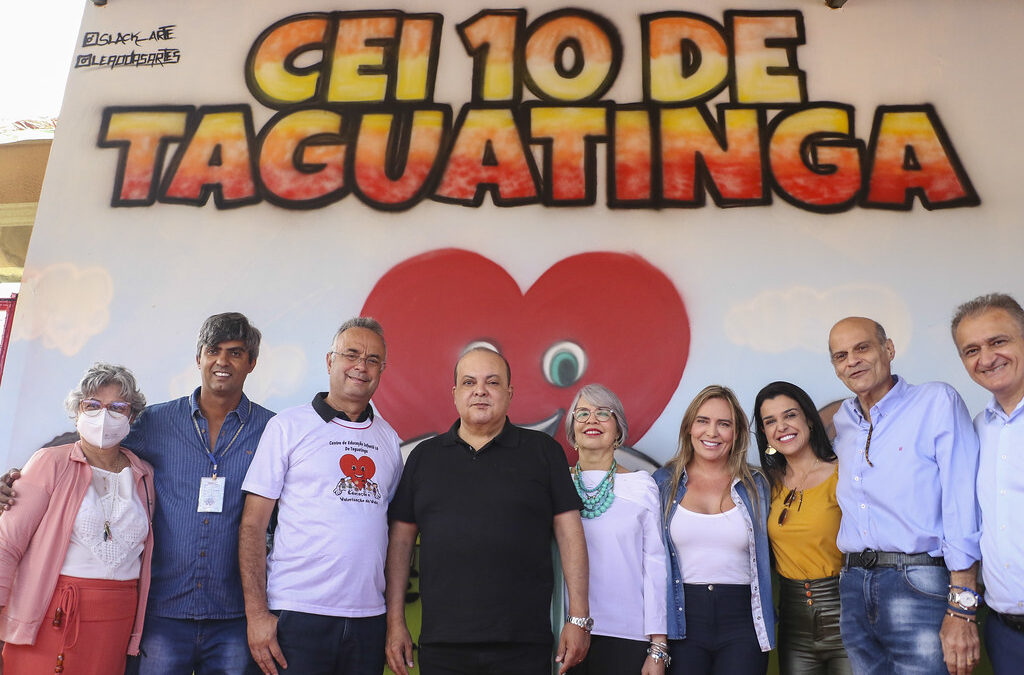 Uma escola infantil novinha para Taguatinga