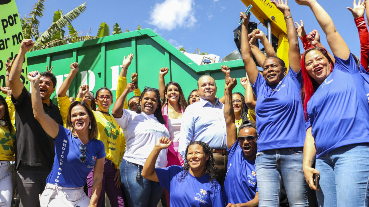 A reciclagem que transforma vidas