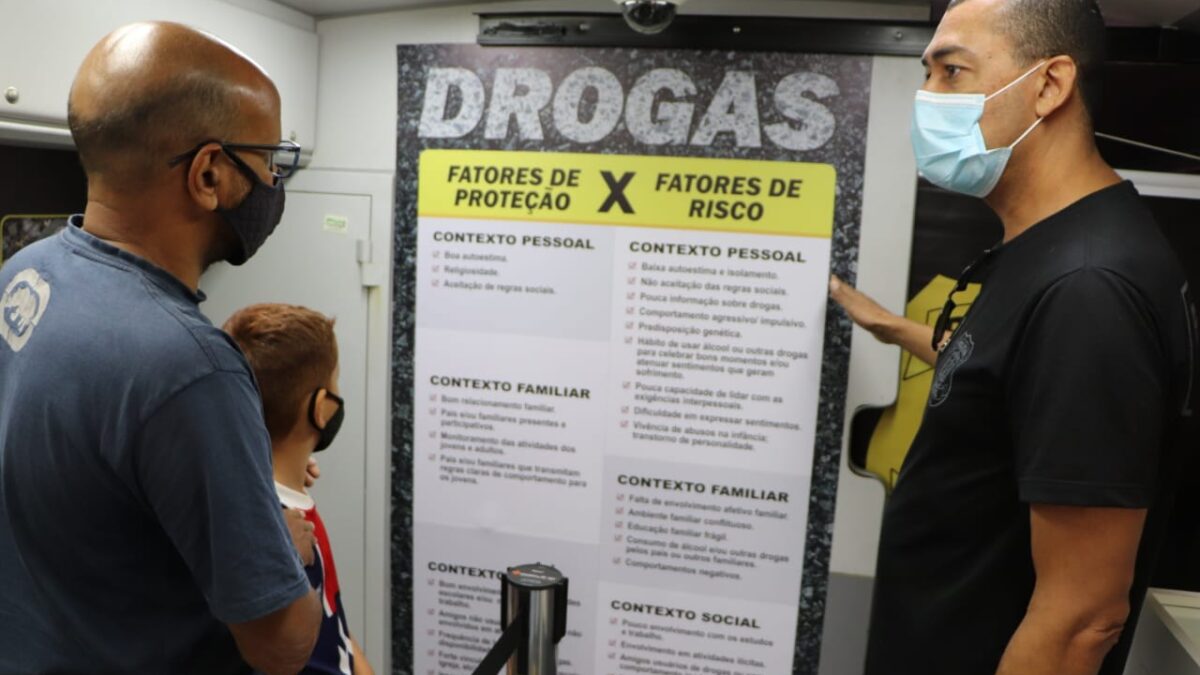 Museu Itinerante de Drogas estará no Recanto das Emas até sábado (11)