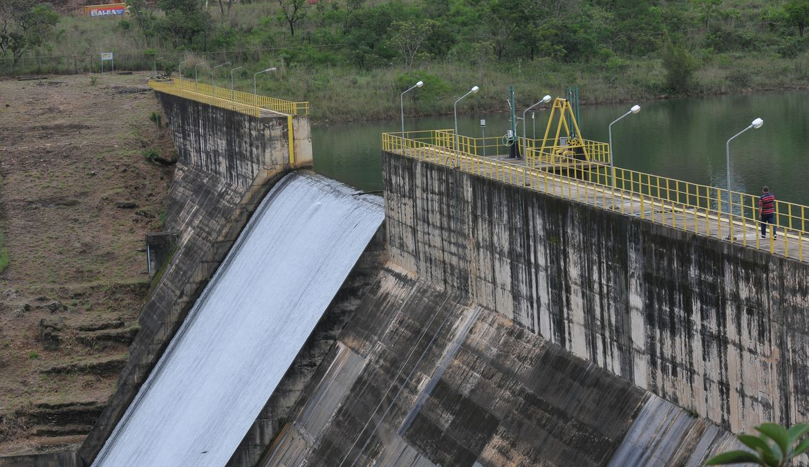 Volume de água no reservatório do Descoberto fica abaixo de 50%