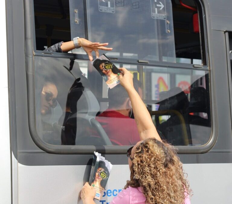 Ação de orientação para mulheres movimenta Rodoviária do Plano Piloto