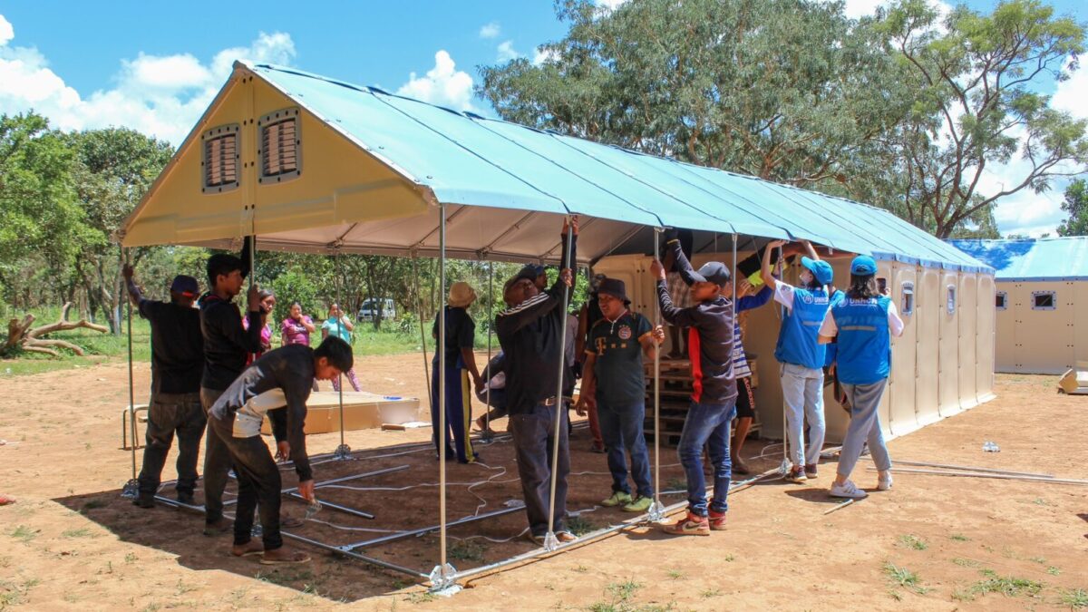 Refugiados venezuelanos serão abrigados em casas temporárias