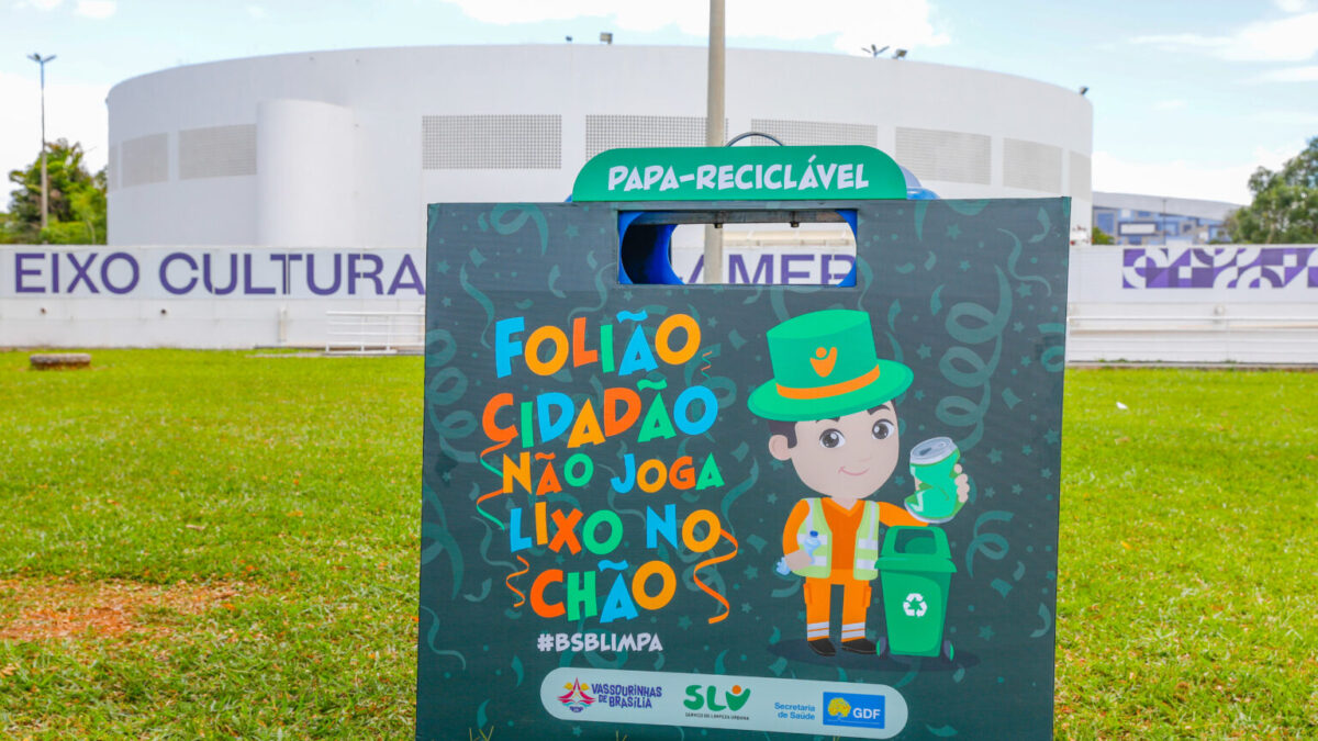 Carnaval do DF vai premiar blocos campeões de limpeza