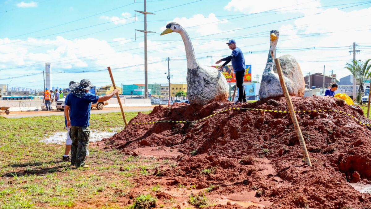 Emas do Recanto voltam a decorar a cidade