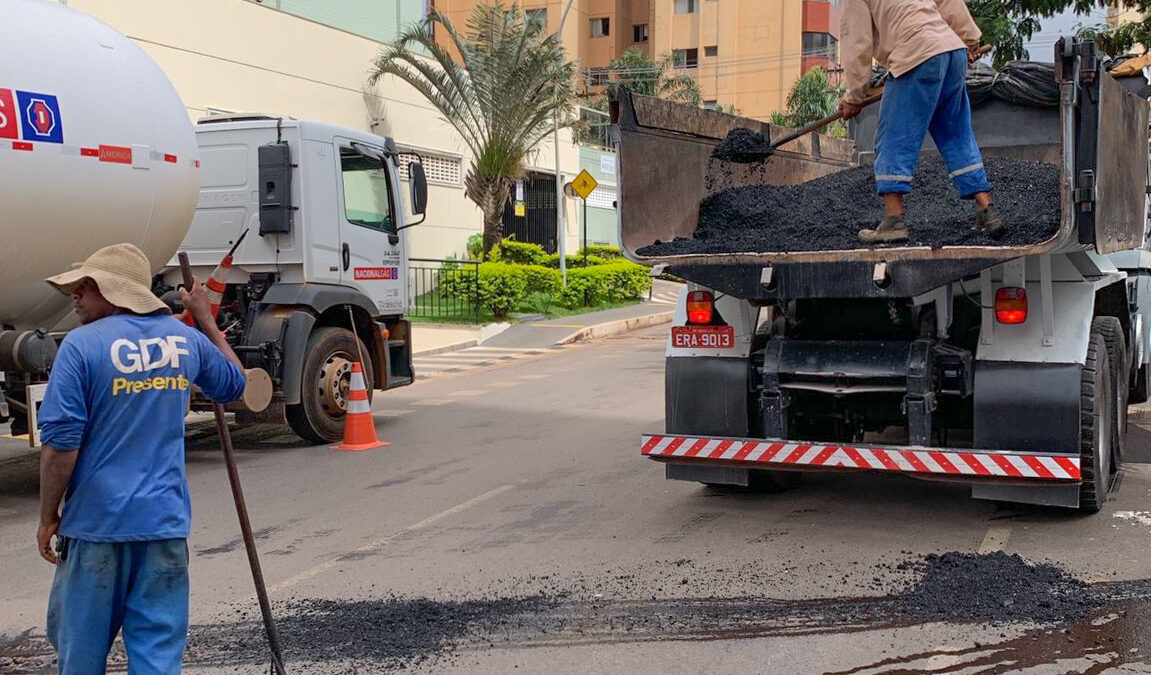 GDF Presente repara vias e parquinhos infantis em Águas Claras