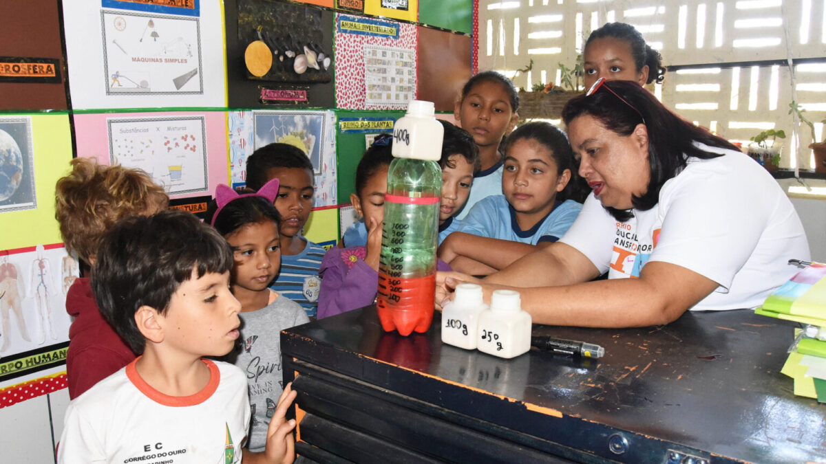 Iniciação científica divertida para alunos da educação infantil