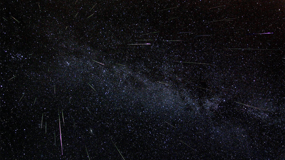 Chuva de meteoros Perseidas é visível a olho nu, no DF, na madrugada deste domingo (13)