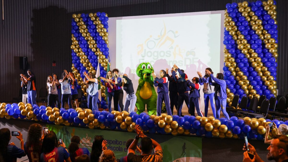 Quase 28 mil alunos do DF participaram dos jogos escolares de 2023