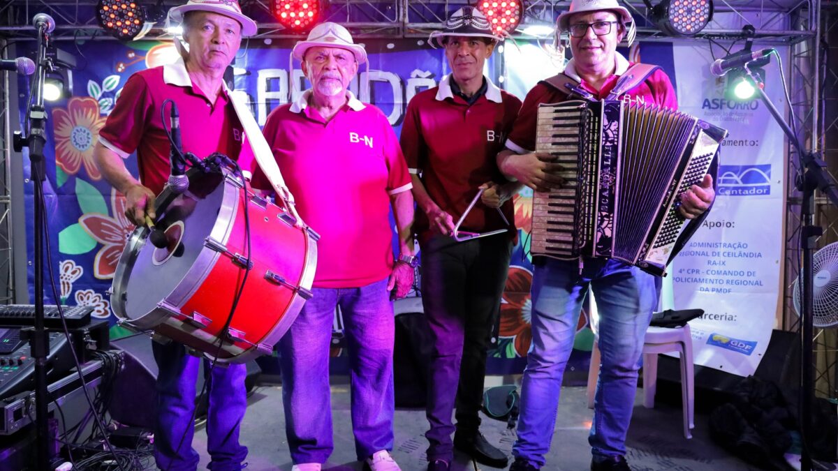 Forró raiz movimenta o fim de semana na Casa do Cantador e na Feira da Guariroba de Ceilândia