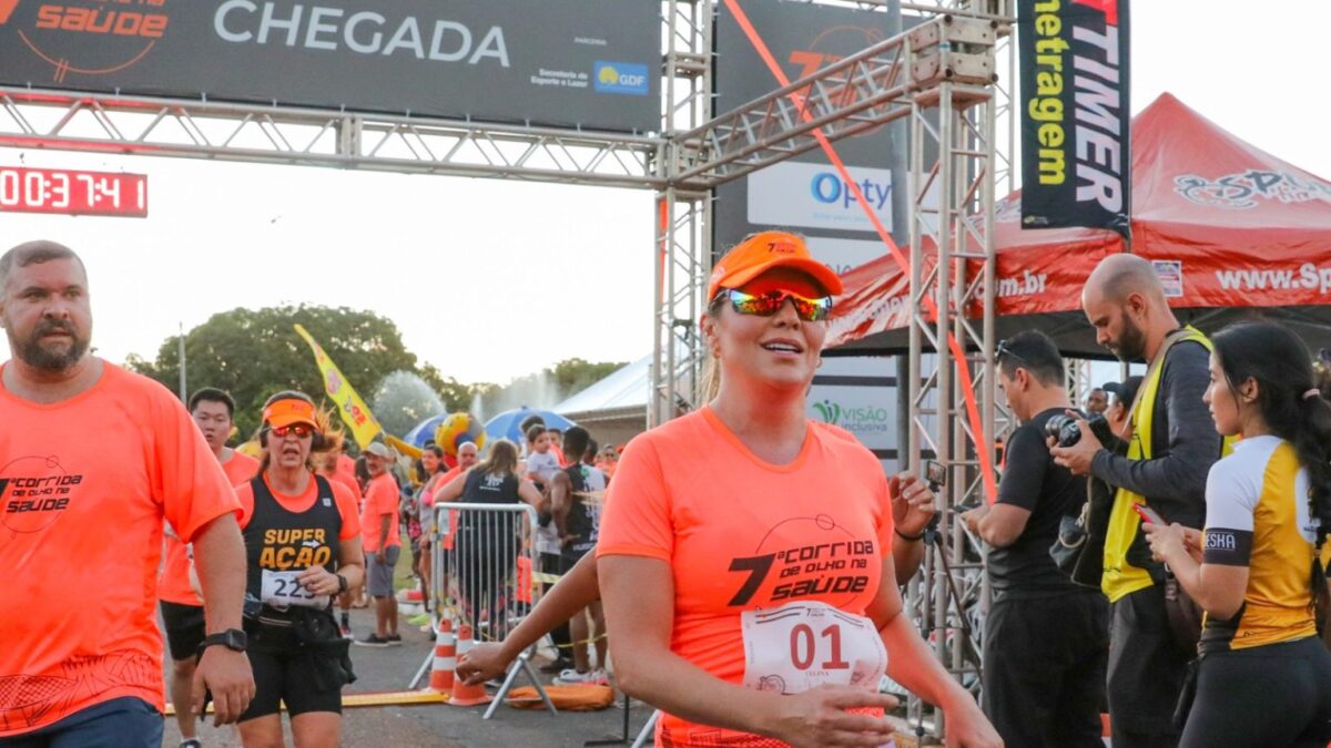 7ª Corrida de Olho na Saúde reúne 1,2 mil atletas e amadores no Eixo Monumental