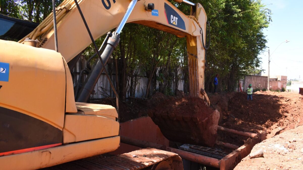 Nova rede de drenagem no Sol Nascente chega a 20 km de extensão