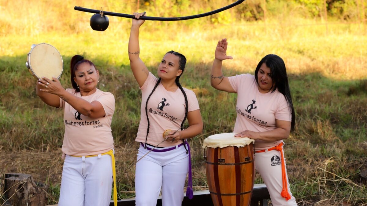 Mulheres Fortes: projeto promove aulas gratuitas de capoeira no Riacho Fundo I