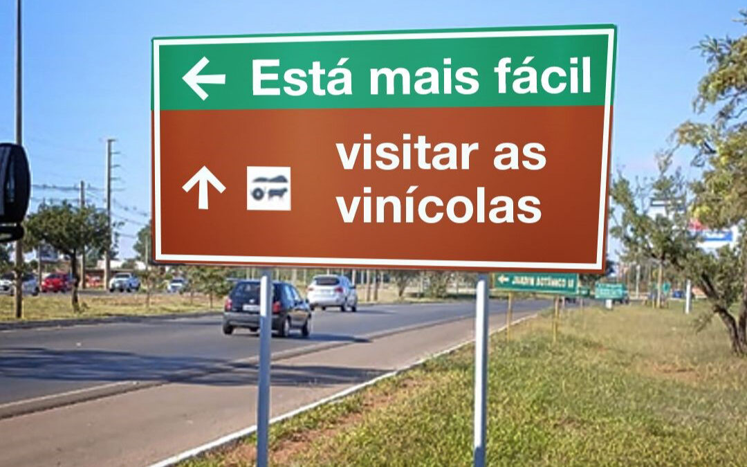 Rodovias do Distrito Federal ganham sinalização para direcionar visitantes às vinícolas de Brasília