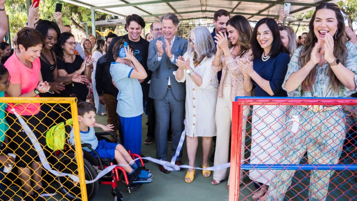 Novo parquinho acessível marca 51º aniversário do Centro de Ensino Especial 02 de Brasília