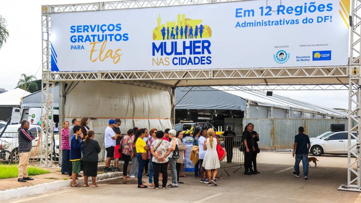 Lançado edital para a realização do programa Mulher nas Cidades em 12 regiões do DF