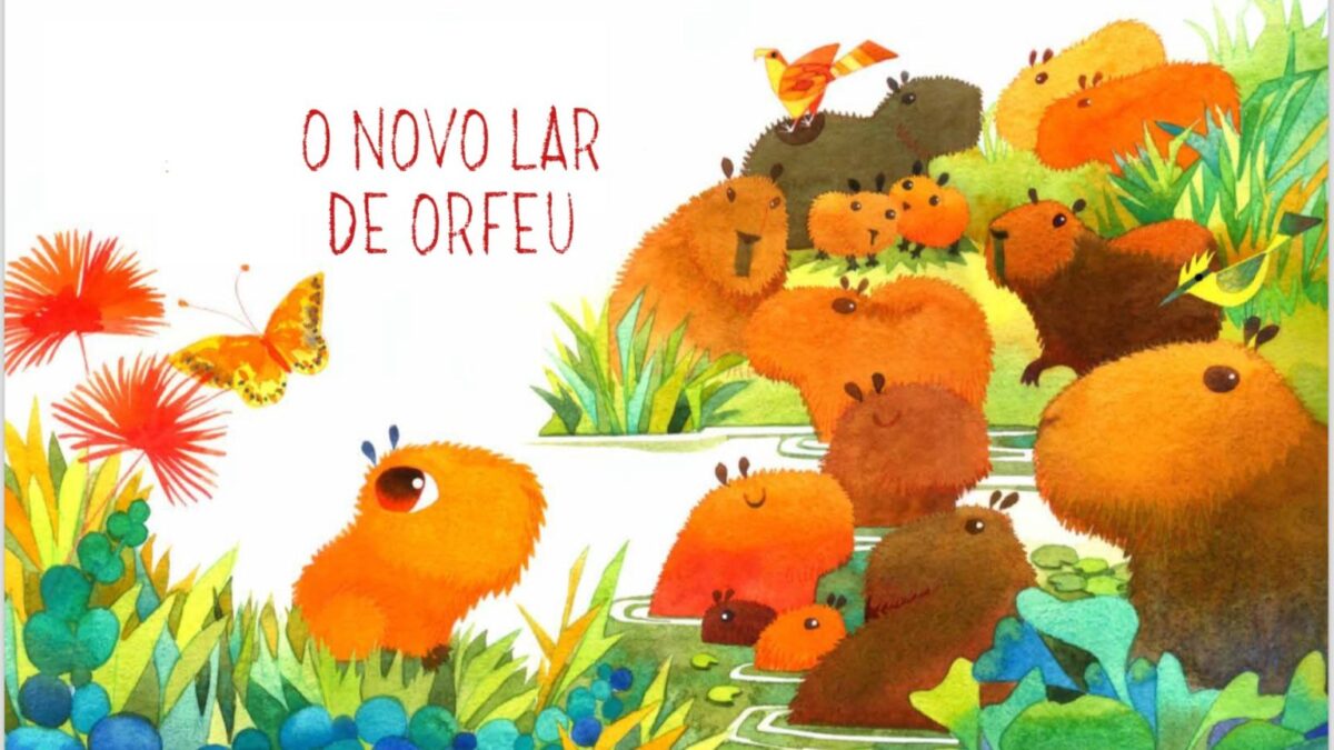 Livro infantil de educação ambiental repercute situação das capivaras no DF