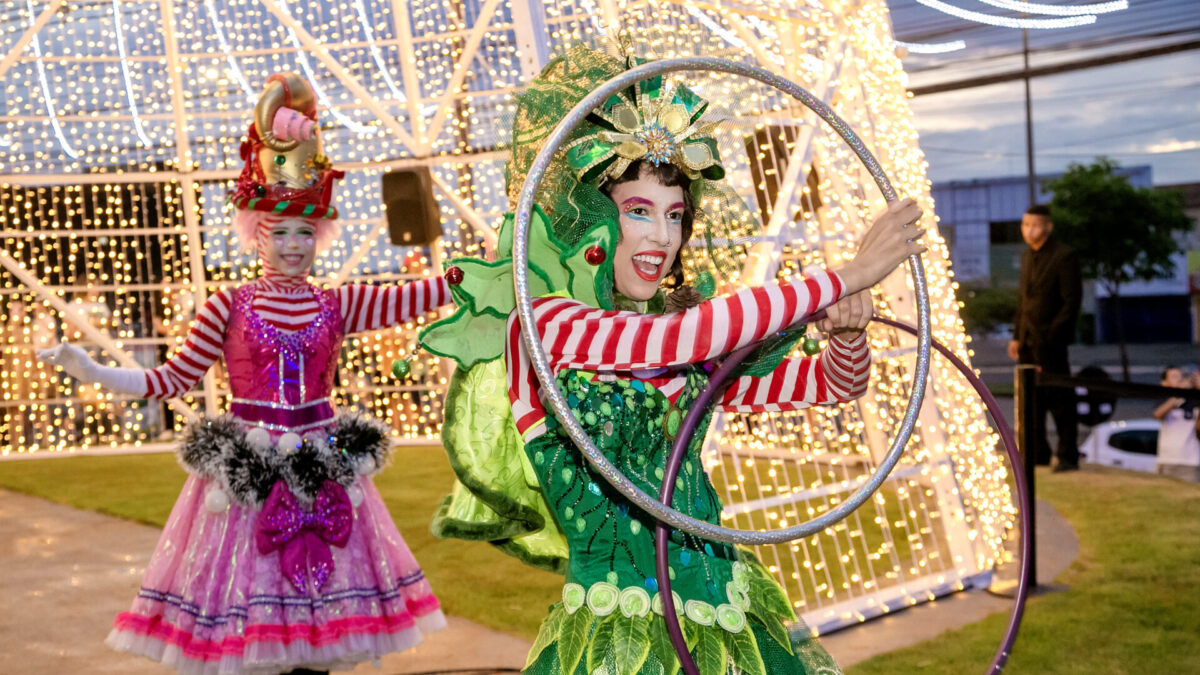 Chegada do Papai Noel vira festival no Taguatinga Shopping em novembro Redação