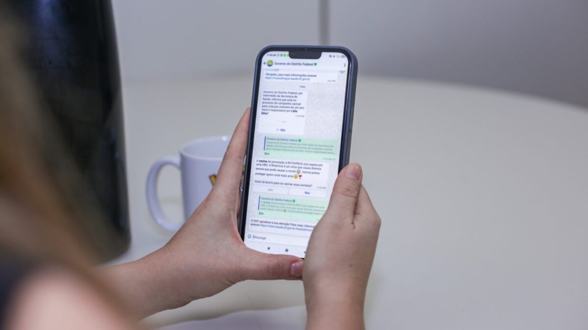 Não é fake: GDF envia mensagens para reforçar vacinação de crianças e adolescentes