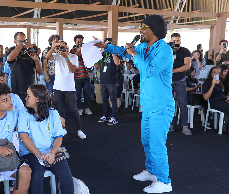 Afrocultura para jovens e muita música no primeiro dia do Festival Consciência Negra