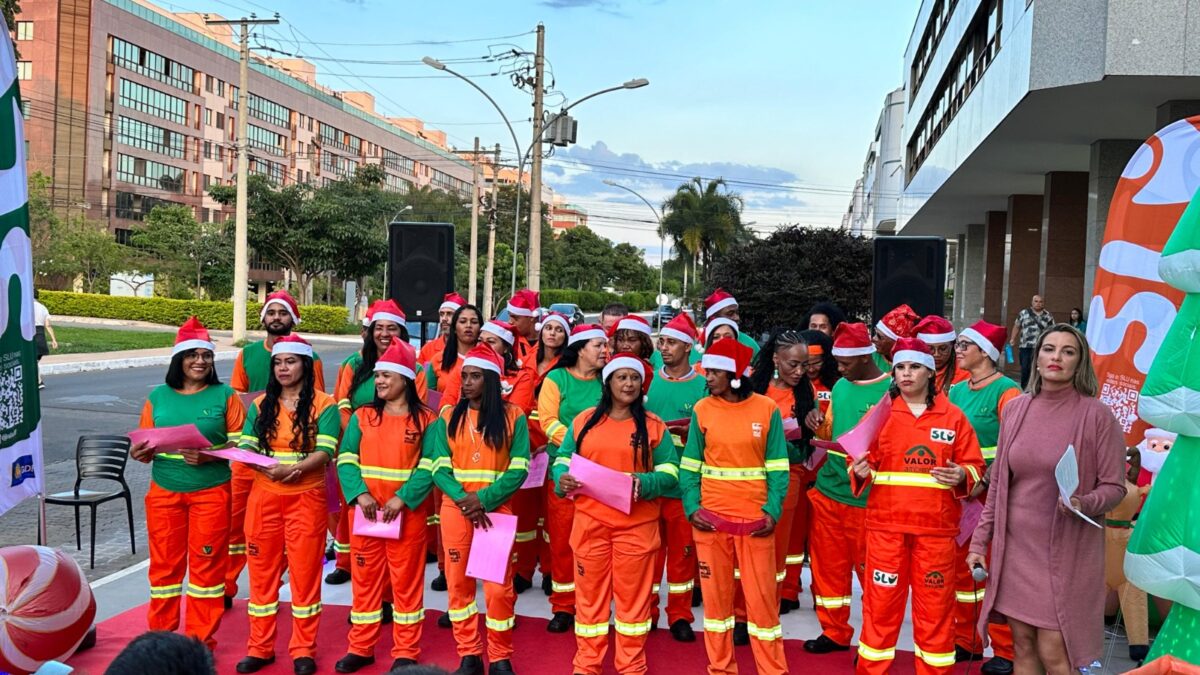 Brasal Incorporações recebe Caravana iluminada da Coca-Cola e Coral do Gari no Nexus 710, no Setor Noroeste