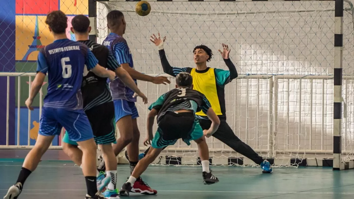 DF encerra participação nos Jogos da Juventude 2024 com duas pratas no handebol